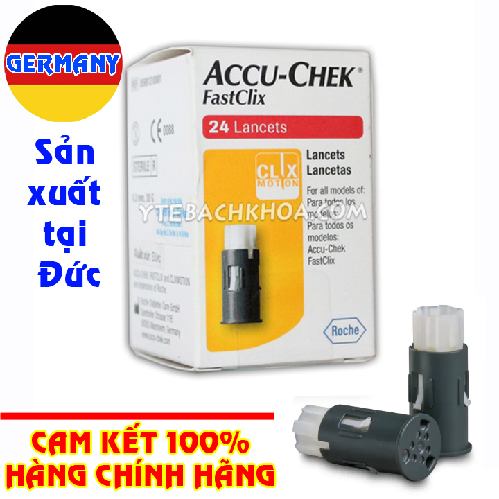 Kim lấy máu Accuchek Fastclix