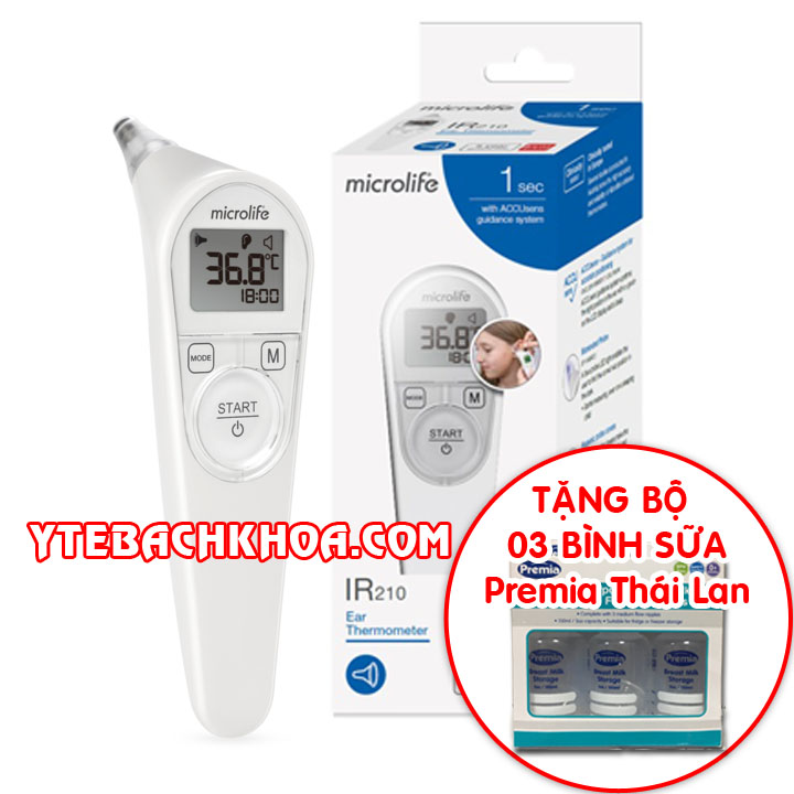 NHIỆT KẾ HỒNG NGOẠI ĐO TAI MICROLIFE IR210
